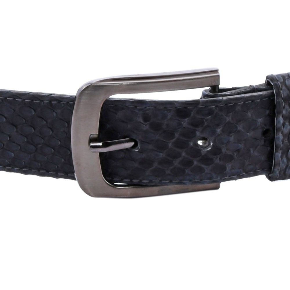 100% Natural Python Leather Belt Handcrafted - Picture 3 of 4